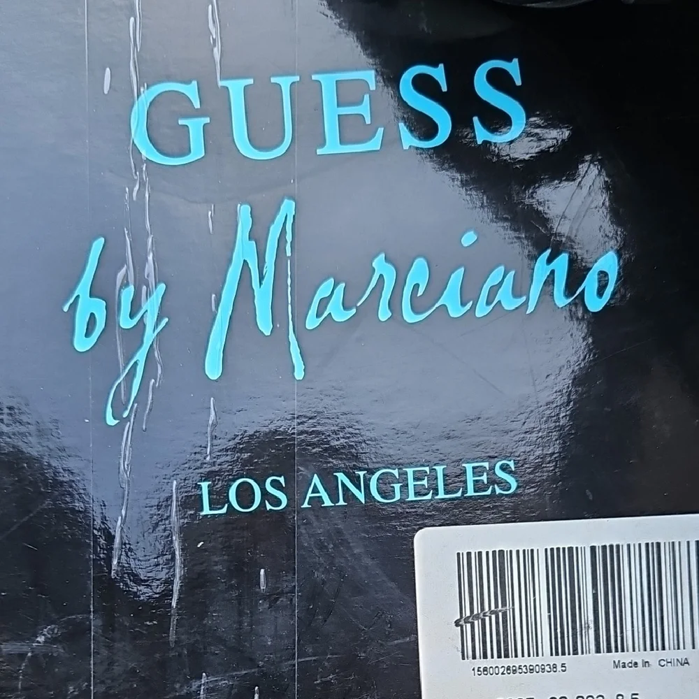 Guess Black and White Heels Elegant Design - Picture 2 of 5